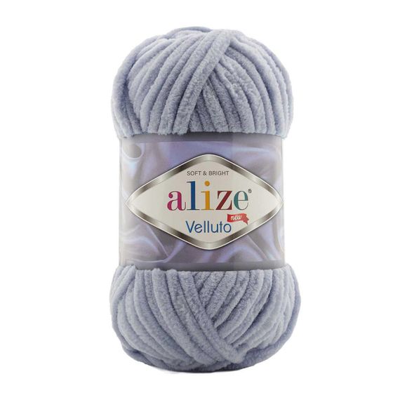 Пряжа Alize VELLUTO 87 плюшевая