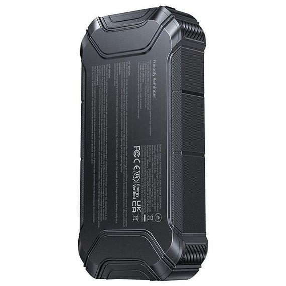 Пусковий пристрій (бустер) для автомобіля Baseus PrimeTrip VJ1 Jump Starter 12000 mAh (C01194) Black | Зображення 1