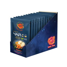 Чай концентрований Meal time "Обліпиха з яблуком" 50г*12шт