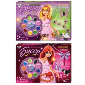 Набір для творчості Danko Toys Бісер ДТ-ГО-09-33