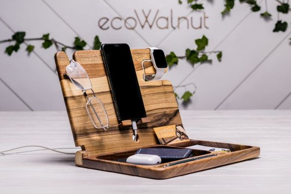 Органайзер для iPhone та годинника Apple «iBook iWatch» з логотипом | Зображення 7