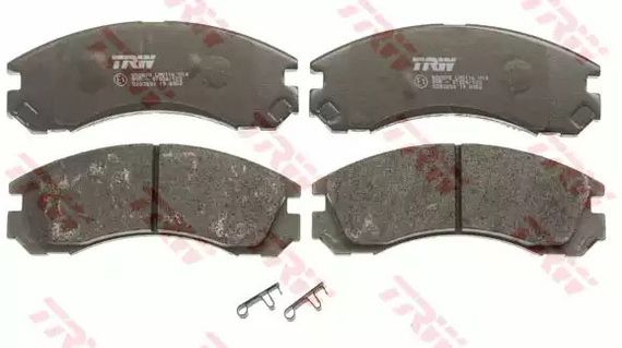 Колодки гальмівні MITSUBISHI Challenger/L400/Lancer Evolution/Montero Sport/Outlander/Pajer | Зображення 1