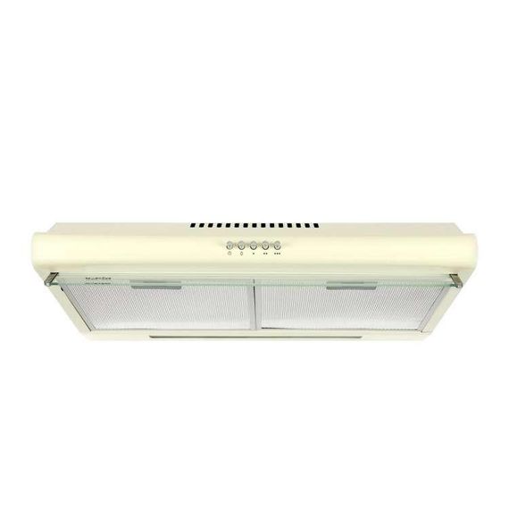 Плоска витяжка кухонна двомоторна кремова Ventolux ROMA 60 IVORY 2M LUX | Зображення 3