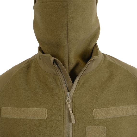Тактическая флисовая кофта Militex Windproof Coyote mod. 1 XL | Зображення 2