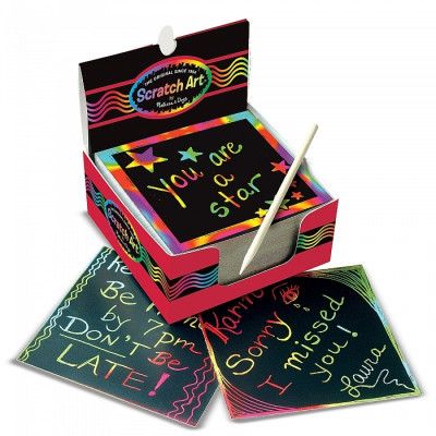 Набор для творчества Melissa&amp;Doug Радужные мини-царапки (MD5945)