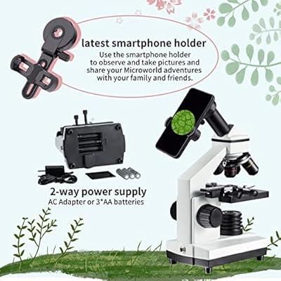 Микроскоп MAXLAPTER с предметным стеклом 100X, 250X, 1000X | Зображення 4