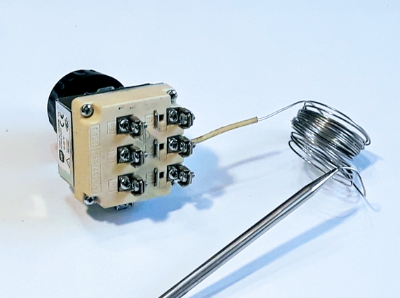 Терморегулятор капілярний трьохполюсний 30-90°С MMG Угорщина | Зображення 4