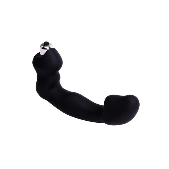 Масажер простати рельєфний Chisa Black Mont Avatar Dildo з вібрацією, чорний Sex Aura | Зображення 5