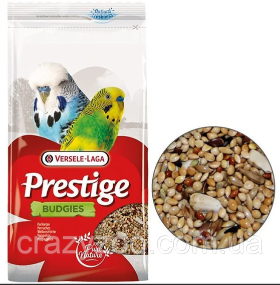 Корм для хвилястих папуг Versele-Laga Prestige Вudgies 1 кг 216200 | Зображення 1