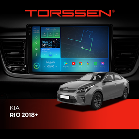 Штатна магнітола Torssen 2K Kia Rio 18+ F9432 4G Carplay DSP