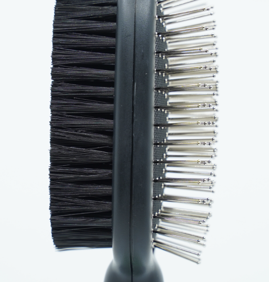 Двостороння щітка-гребінець для собак та котів Mr.Fluffy Pet double-side brush, large | Зображення 3