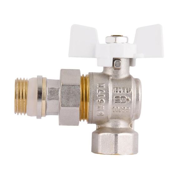 SD Кран Американка з антипротіканням кутовий 1/2 PN40 конус SD901NW15PN40 | Зображення 3