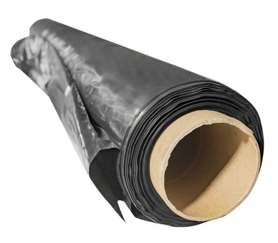 Плівка 30 мкм 3*100 м будівельна поліетиленова чорна | Зображення 1