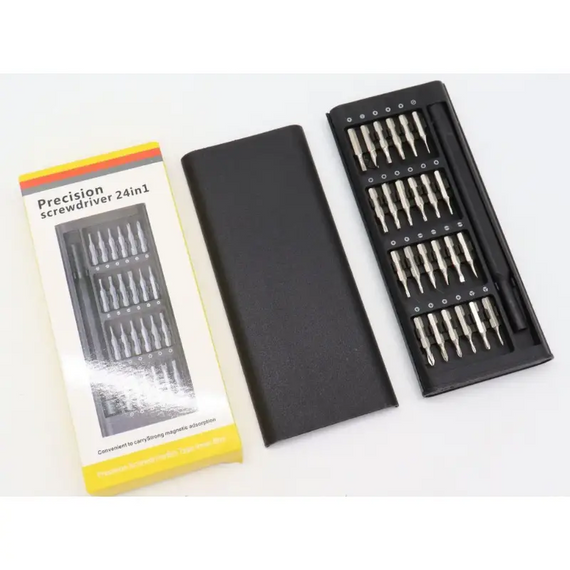 Набір викруток 25 в 1 магнітні Біти Torx Hex Precision DIY Phillips розбірний міні-чохол 6024 | Зображення 6