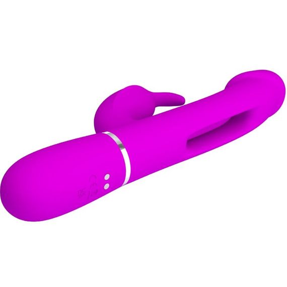 Вібратор PRETTY LOVE Kampas Rabbit 3 in 1,7 vibration functions 4 licking settings Sex Aura | Зображення 3