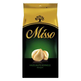 Орехи Misso Ядра фундука бланшированные жареные 150 г (4820146730076)