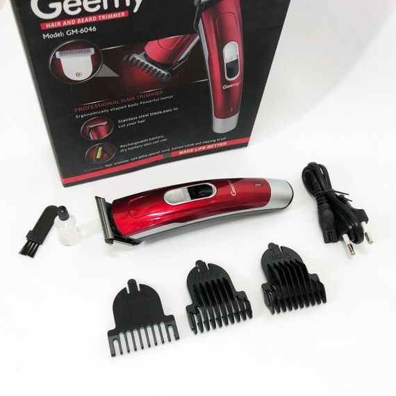 Машинка для стрижки з потужним акумулятором, Машинка для стрижки волосся без шуму NX-60 | Зображення 2