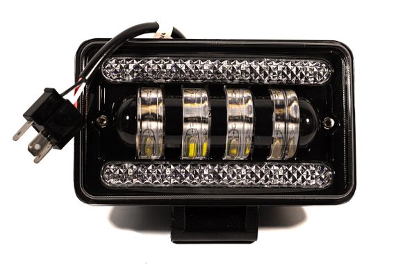 Светодиодная фара ближнего света AllLight 41B- 40W + White DRL | Зображення 1