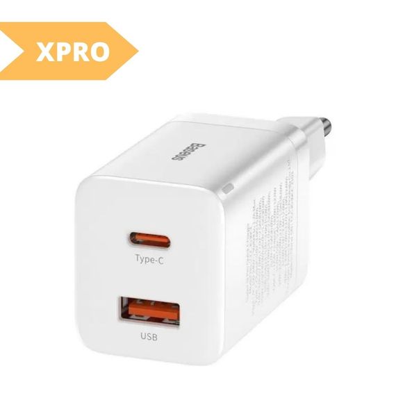 Мережевий Зарядний Пристрій XPRO Baseus PD+QC3.0 3A CCXJ- чорний (33064-01_367) | Зображення 1