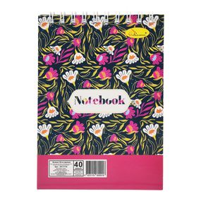 Блокнот для записів АП-1711 А6, 40 аркушів, пружина зверху