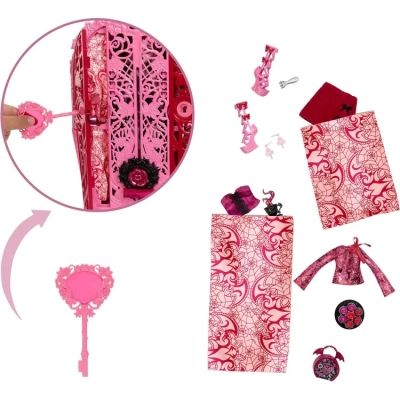 Кукла Monster High Набор-сюрприз Ужас-секреты Дракулоры серии Цвет и тьма (HYT72) | Зображення 2