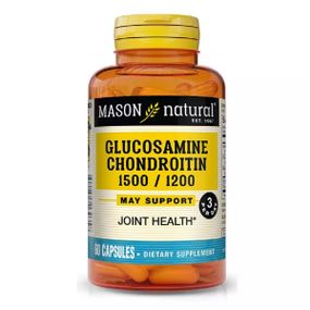 Препарат для суставов и связок Mason Natural Glucosamine Chondroitin 60 Caps