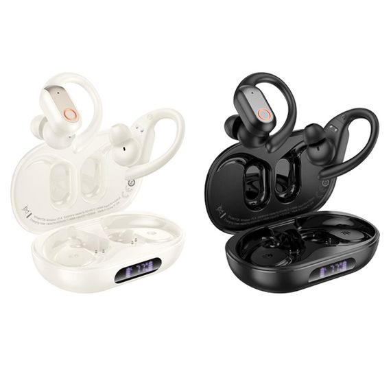 Бездротові навушники BOROFONE FQ6 Dream sound true wireless BT headset Milky White | Зображення 4
