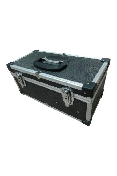 Портативная секс-машина Diva Tool Box в чемодане, с пультом и тремя насадками Vac-U-Lock, черная Sex Aura | Зображення 8
