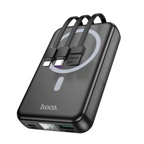 Універсальна Мобільна Батарея Power Bank Hoco DB59 Guardian 22.5W+PD20W magnetic 15W with display and cable