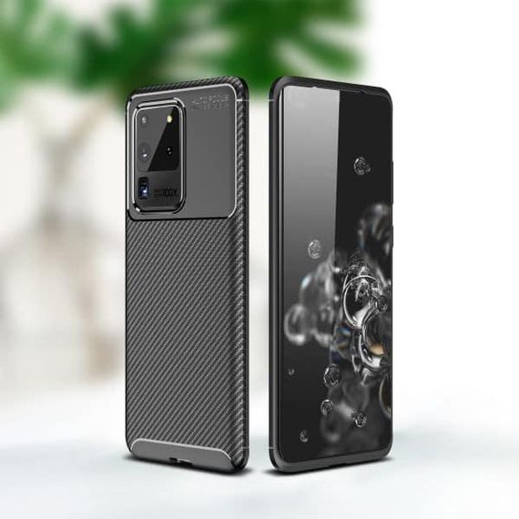 Противоударный чехол AF Samsung S20 Ultra черный