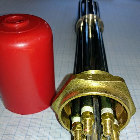 Блок Тенів 9000w, різьблення 1,5" (Туреччина) для котлів та електричних систем опалення