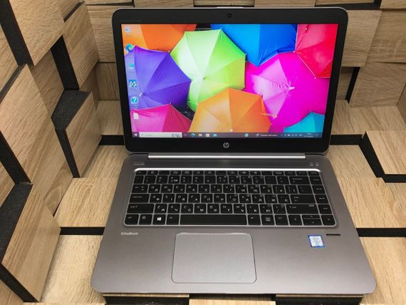 Ультрабук Б-класс HP EliteBook Folio 1040 G3 / 14" (1920x1080) IPS / Intel Core i7-6600U (2 (4) ядра по 2.6 - 3.4 GHz) / 8 GB DDR4 / 256 GB SSD M.2 / Intel HD Graphics 520 / HDMI б/у | Зображення 1