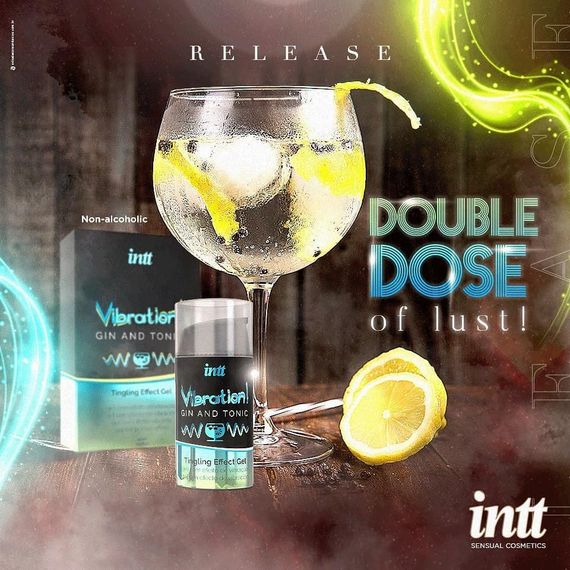 Рідкий вібратор Intt Vibration Gin Tonic 15 мл | Зображення 2