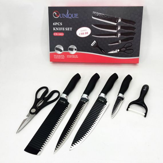 Набір кухонних ножів преміум UNIQUE, Набір ножів для кухарів Професійний кухонний HF-29 | Зображення 7