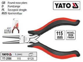 Щипцы YATO Польша мини круглые l=115 мм YT-2086