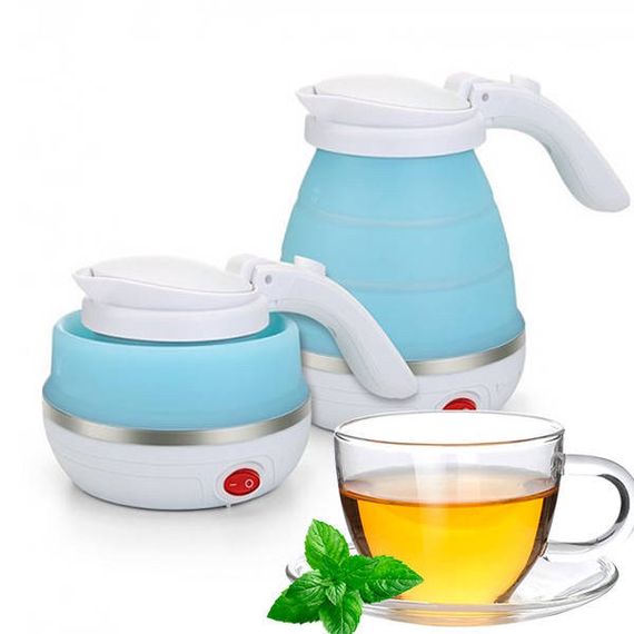 Складаний чайник Elecreic Kettle Блакитний | Зображення 2