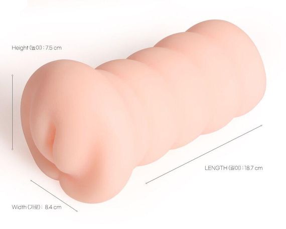 Мастурбатор-вагина двухслойный Kokos Gloria Double Layer Sex Aura | Зображення 3