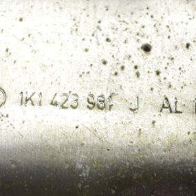 Тепловий захист рульової рейки Volkswagen Passat B6 Touran Caddy тепловий екран Фольксваген 1K1423981J