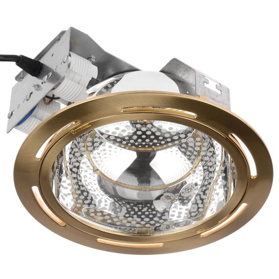 Світильник Downlight стельовий вбудований DL-01 SB 2x26W Brille 166015