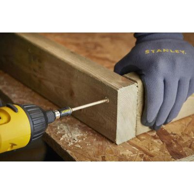 Набор бит Stanley FatMax, Torx, T10, T15, T20, T25, T30, Т40, L= 50 мм, 10 шт, кейс (STA88566) | Зображення 2