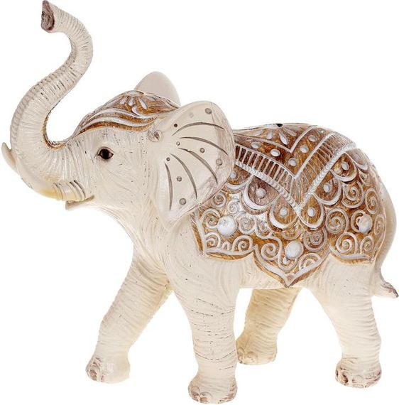 Статуэтка Elephant Cream 24х9х23см