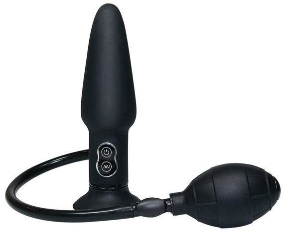 Анальна пробка - True Black Vibrating Anal Plug | Зображення 2