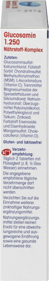 Mivolis Glucosamin 1250 + Chondroitin Міволіс Глюкозамін + Хондроїтин + Гіалурон для лікування суглобів | Зображення 4