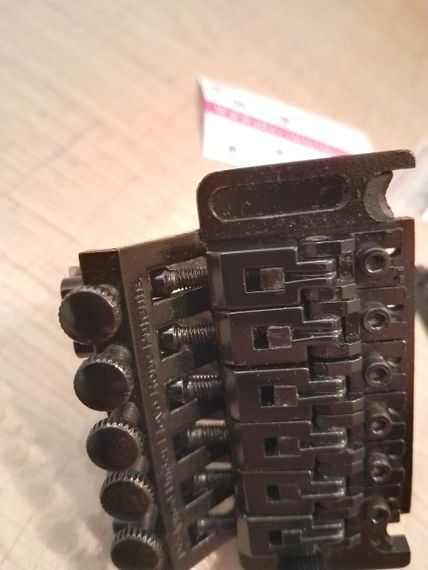 Гітарний бридж Floyd Rose тремоло для електрогітари чорний | Зображення 7