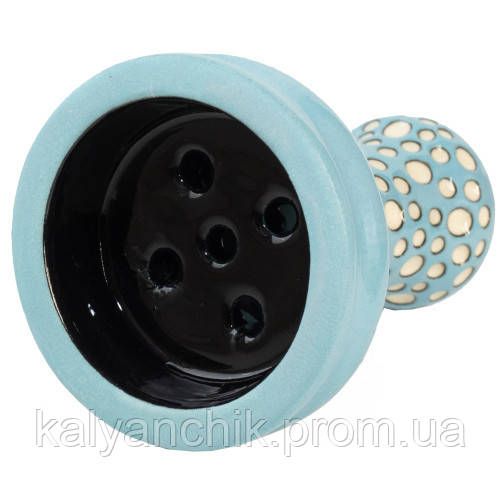 Чаша для Кальяна ETNA Katana Dot Glaze Soft Blue | Зображення 1