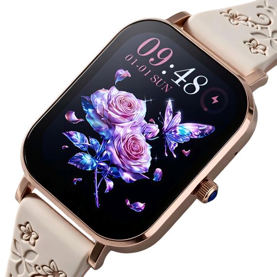 Smart Miami Beige Flower, 2 ремешка | Зображення 1