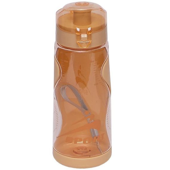 Бутылка для воды "Цилиндр" 6907(Orange) оранжевый 0,5 л