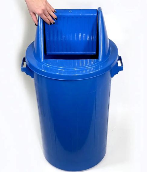 Сміттєвий бак Afacan 90 л з поворотною кришкою ВСК 107 | Зображення 1