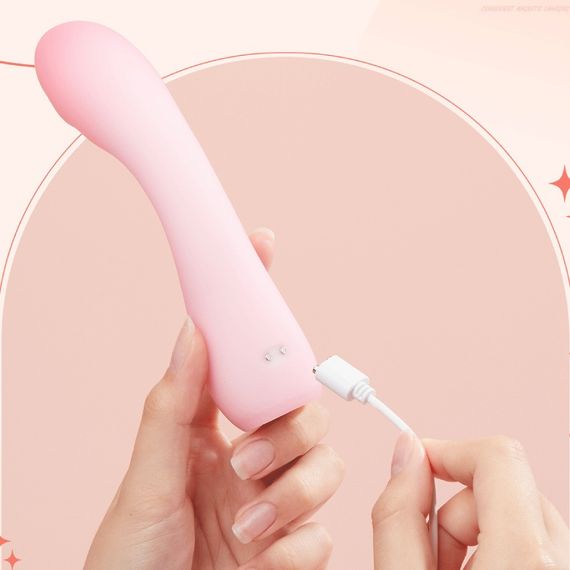 Вибратор для точки G BeYourLover Cloud IPO, розовый, 15.3 х 3.6 см Sex Aura | Зображення 3
