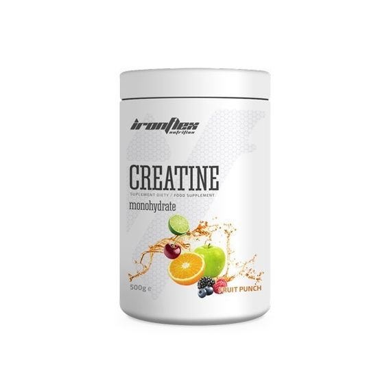 Креатин моногідрат IronFlex Nutrition Creatine Monohydrate 500 g  (Fruit Punch)